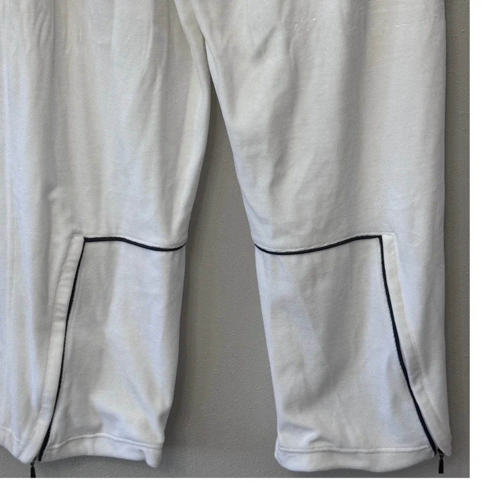 Vintage Nike Air Swoosh Warm Up Pants‎ Mens L Heavyweight Ankle Zip Y2K 2004 NWT